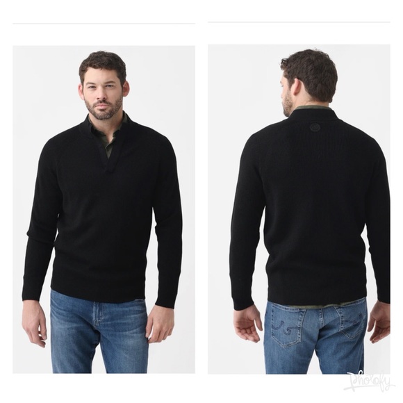 Peter Millar Apres Ski Sweater 1/4 Quarter Magnet 100% Merino Wool MF22S90 Sz XL - Picture 1 of 15
